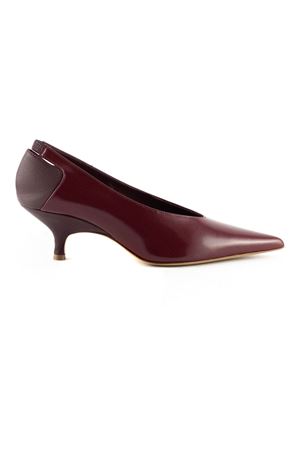 Décolleté Sloane in pelle di vitello bordeaux lucida GIA BORGHINI | SLOANE8855